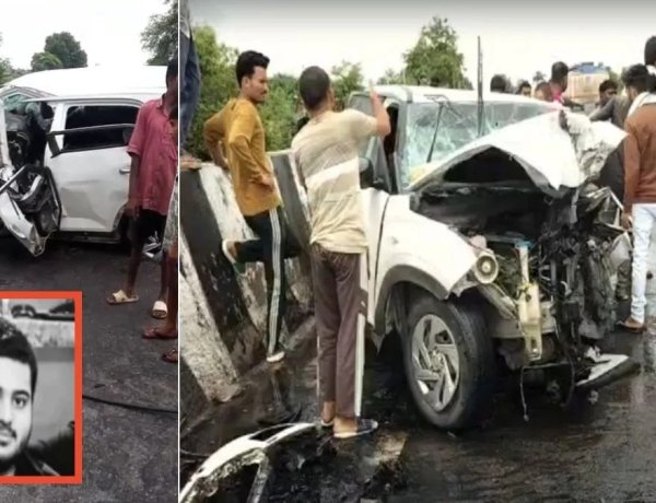 झांसी-कानपुर हाईवे पर भीषण हादसा, डिवाइडर से टकराई तेज रफ्तार कार; अतीक अहमद के बेटे अबान समेत 2 की मौत, 3 गंभीर