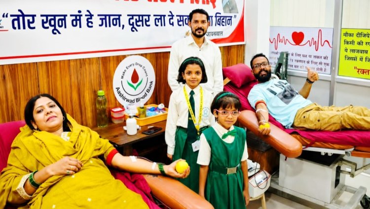 घायल की जान बचाने PTA मीटिंग छोड़ी, दीपक कुमार, जेडी खान और अफसाना खान पहुंचे अस्पताल, किया रक्तदान