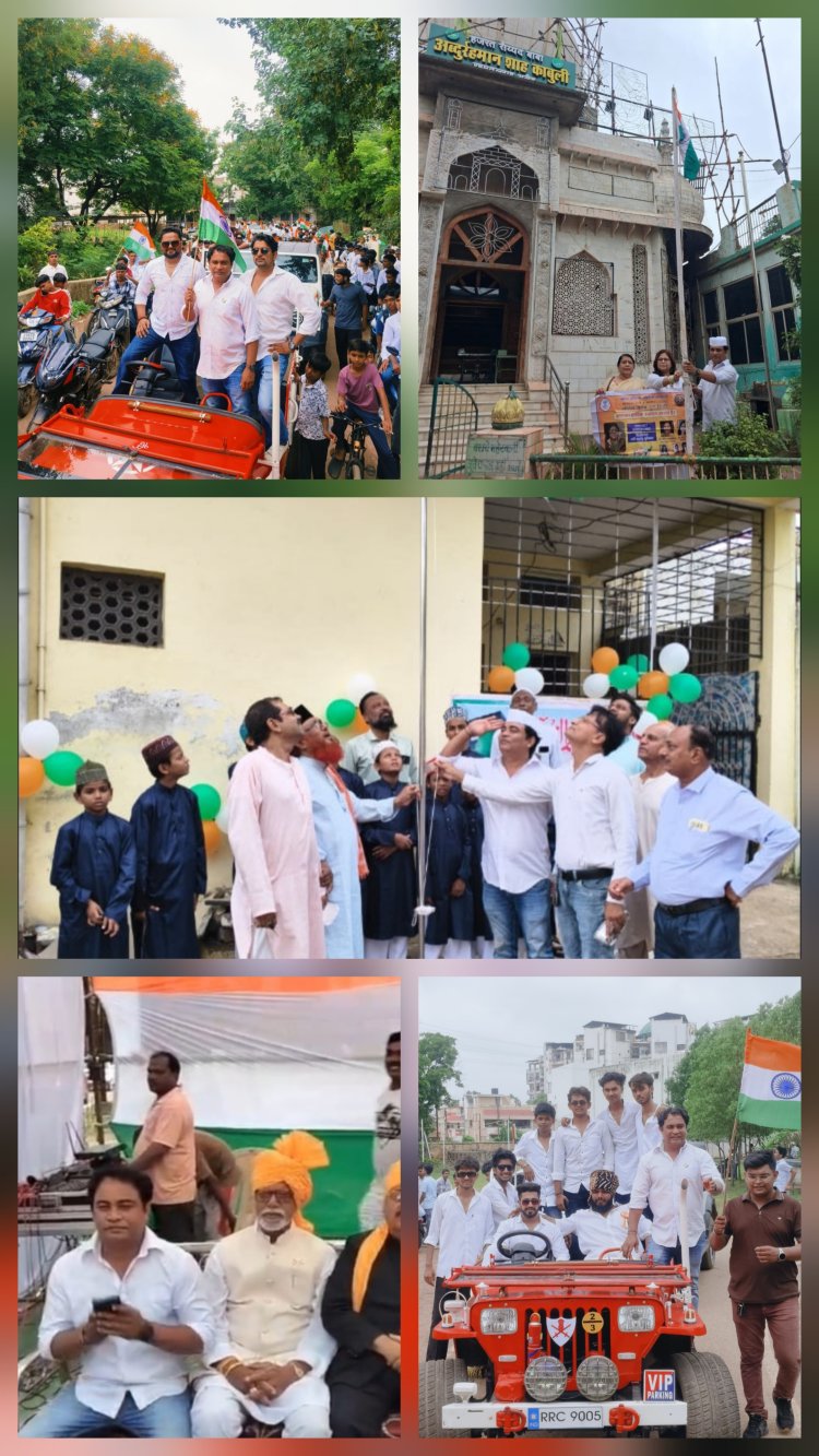 ध्वजारोहण कार्यक्रमों से लेकर युवा कार-बाइक रैली तक, दुर्ग-भिलाई में अय्यूब खान ने मनाया स्वतंत्रता दिवस