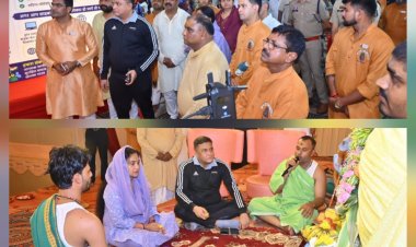 दुर्ग : पद्मनाभपुर में गणेशोत्सव के साथ सामाजिक जागरूकता की पहल, नशामुक्ति और साइबर सुरक्षा को लेकर श्रद्धालुओं ने ली शपथ