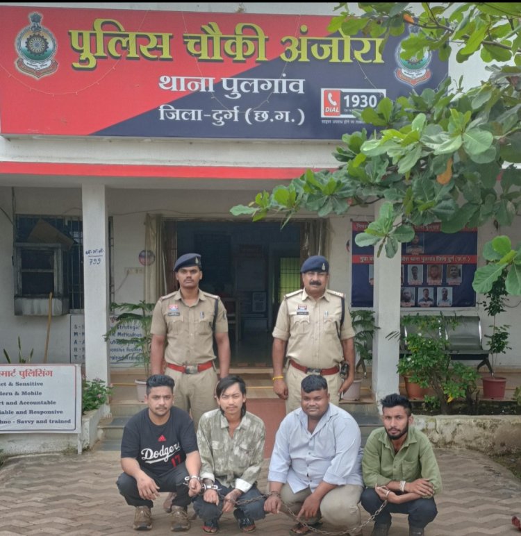 ढाबा बंद कराने का दबाव बनाकर घर में घुसे, तोड़फोड़ और मारपीट के मामले में 5 गिरफ्तार