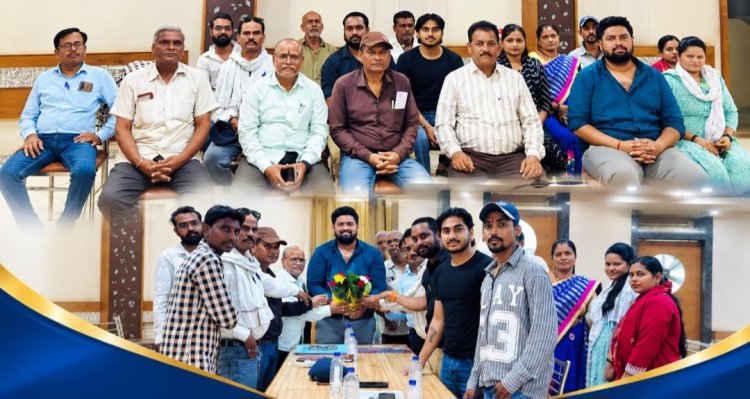 नवयुक्त अधिकारी कर्मचारी कल्याण संघ, दुर्ग की महत्वपूर्ण बैठक संपन्न, रोकी गई वेतनवृद्धि की बहाली और संगठन विस्तार पर हुई विस्तृत चर्चा