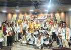 संगठन सृजन अभियान के तहत कांग्रेस कार्यकर्ताओं का सम्मान, निगम चुनाव में जीत का लिया संकल्प