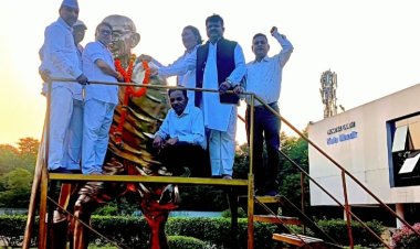 महात्मा गांधी जयंती पर श्रद्धांजलि के साथ पर्यावरण संरक्षण का संदेश, पीपल-बरगद-नीम अभियान का समापन