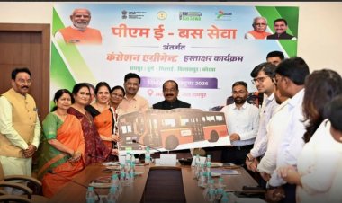 छत्तीसगढ़ में आधुनिक परिवहन की तैयारी तेज, रायपुर-दुर्ग-भिलाई-बिलासपुर-कोरबा को मिलेंगी 240 ई-बसें; हर बस में 6 कैमरे, मोबाइल ऐप से मिलेगी रूट की जानकारी