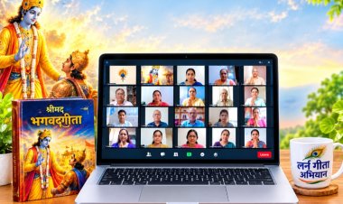 लर्न गीता अभियान के 50वें स्वर्णिम बैच का शुभारंभ, डॉ. मोहन भागवत ने किया उद्घाटन; भिलाई-दुर्ग के साधक भी जुड़े