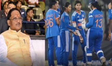 भारत-जिम्बाब्वे महिला टी-20 सीरीज में टीम इंडिया का क्लीन स्वीप, सीएम साय ने की सराहना