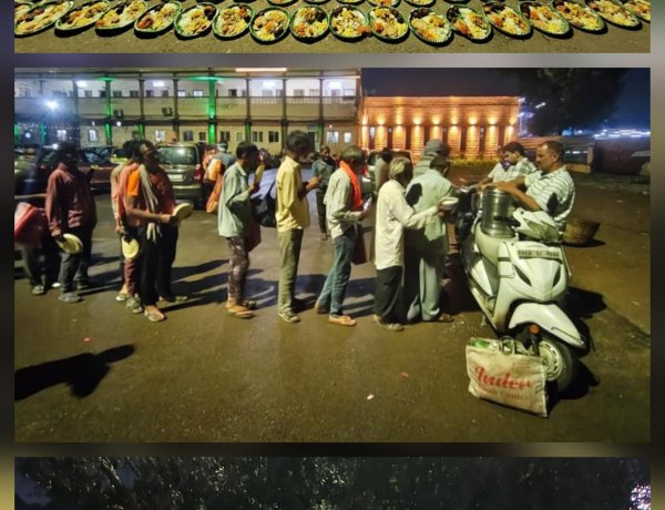 पितृपक्ष में पूर्वजों की याद में 200 जरूरतमंदों को भोजन, 9 साल से सेवा की मिसाल बनी जन समर्पण संस्था