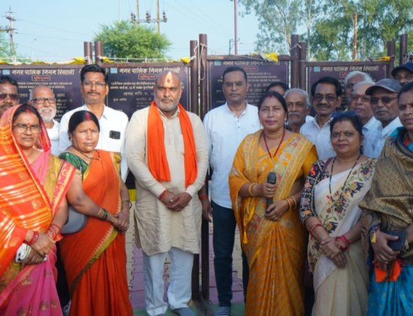 रिसाली के अवधपुरी में 2.10 करोड़ के विकास कार्यों का भूमिपूजन, विधायक ललित चंद्राकर बोले- विकास के लिए पैसे की कमी नहीं होने देंगे