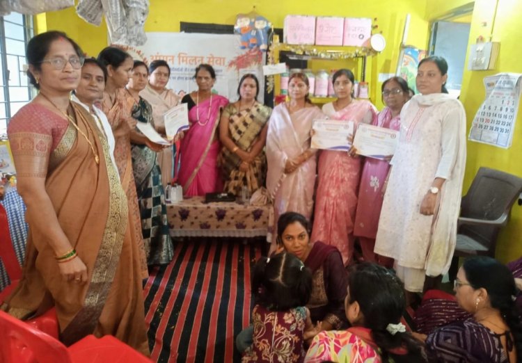 “मुक्त नगर में आंगन मिलन सेवा कार्यक्रम: गोदभराई-अन्नप्राशन के साथ पोषण और स्वास्थ्य का दिया संदेश”