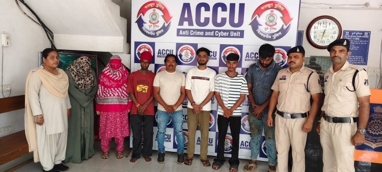दुर्ग पुलिस की साइबर ठगी पर बड़ी कार्रवाई, 5 से 15 हजार रुपये के कमीशन के लालच में बैंक खाते देने वाले 7 खाताधारकों पर शिकंजा
