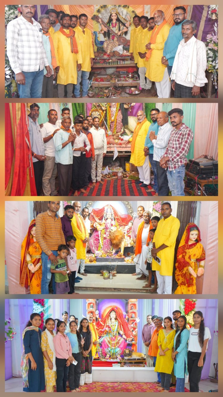 महाष्टमी पर विधायक ललित चंद्राकर ने विभिन्न दुर्गा पंडालों में की पूजा-अर्चना, प्रदेश की सुख-समृद्धि की कामना